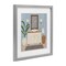 Stupell Industries Unwind and Refresh Bath Sink Framed Print Under Glass, design by Cat Thurman Designs
